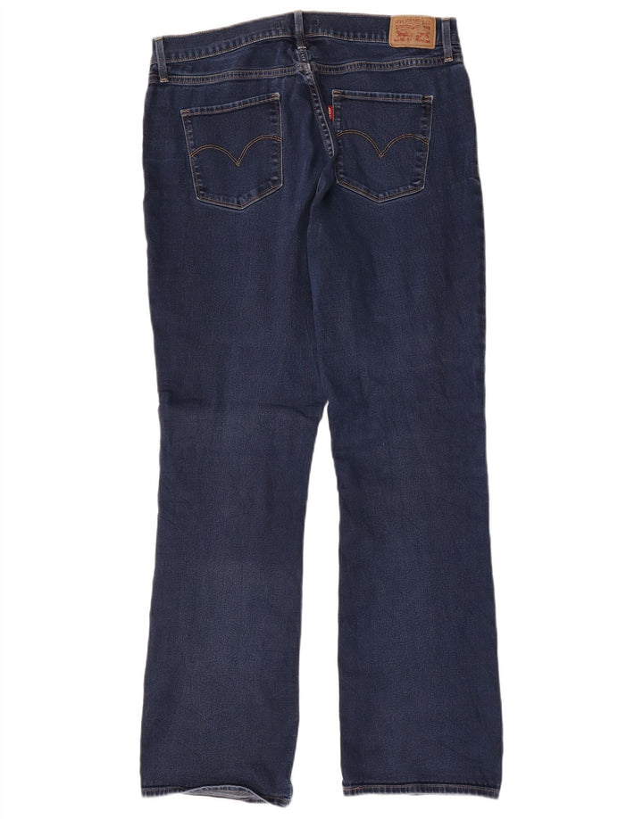 Levi's Damen 315 Shaping Bootcut Jeans W32 L31 Marineblaue Baumwolle