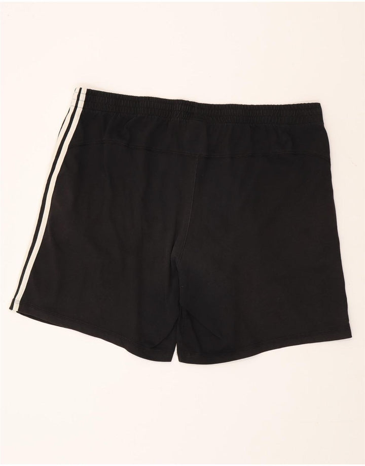 ADIDAS Herren Sport Shorts 2XL Schwarz Baumwolle
