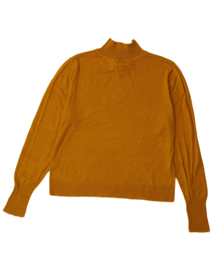 Rollkragenpullover für Damen von Zara, Gr. 10, Beige