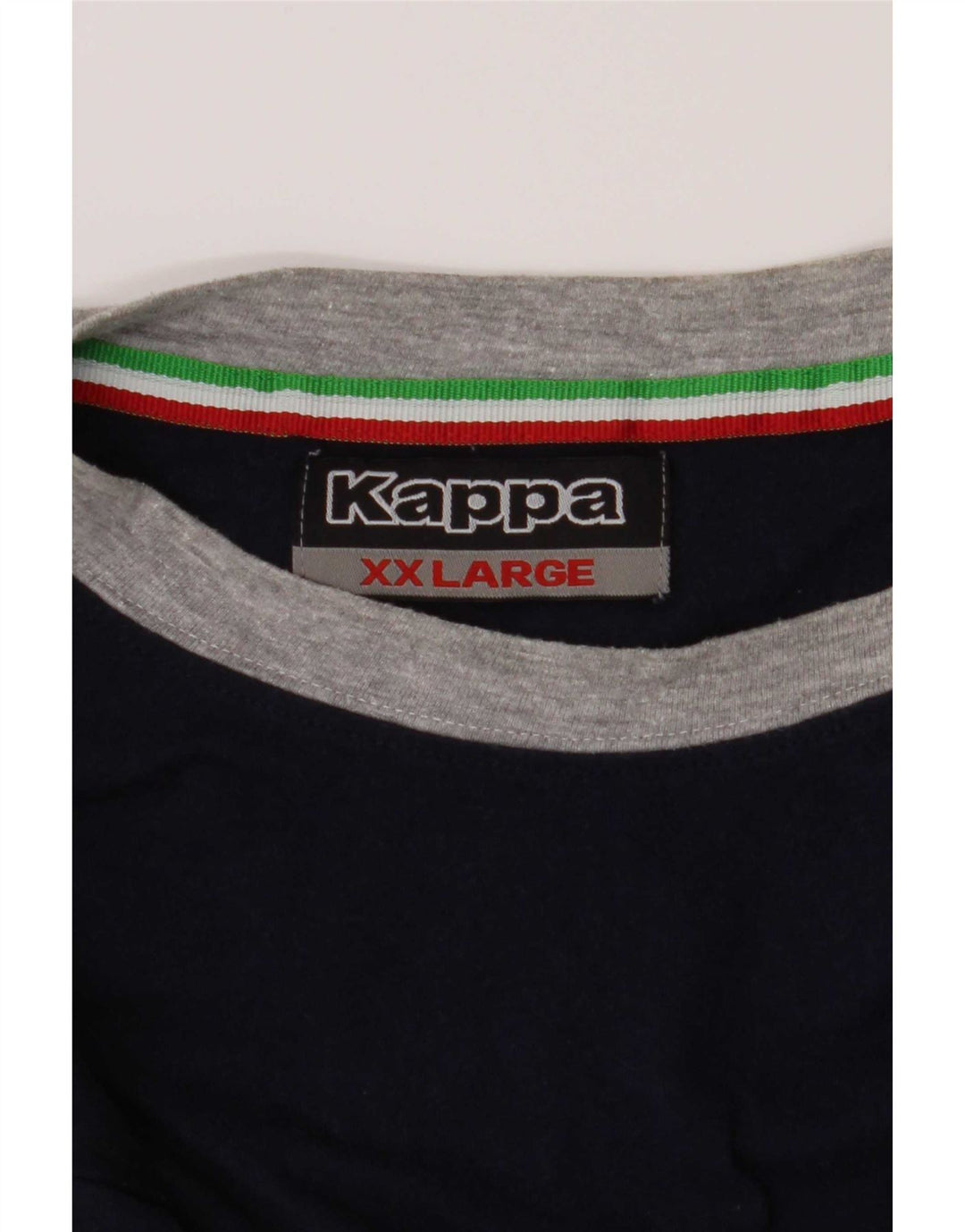Kappa Herren T-Shirt Top 2XL Marineblau