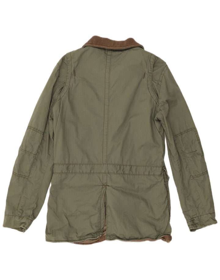 G-Star Damen Utility Jacke UK 14 Large Grüne Baumwolle