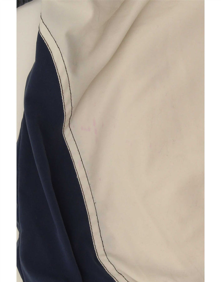 Lotto Herren-Trainingsanzug-Oberteil, Jacke, Größe S, Weiß, Farbblock-Polyester