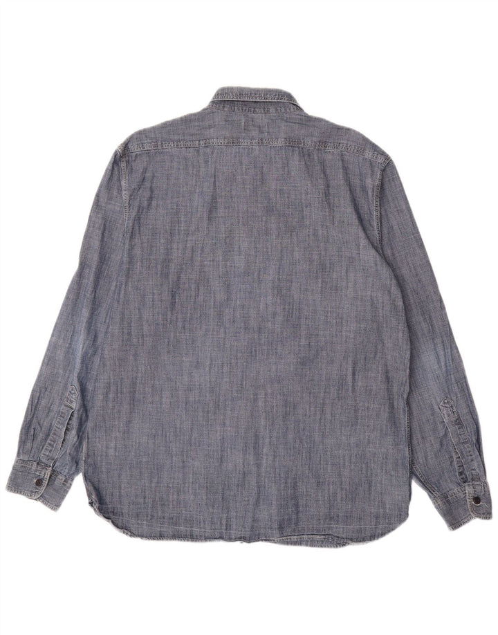 DOCKERS Herrenhemd Large Marineblau