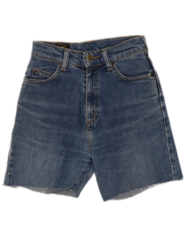 Lee Damen-Jeansshorts mit hoher Taille, W24, XS, Blau