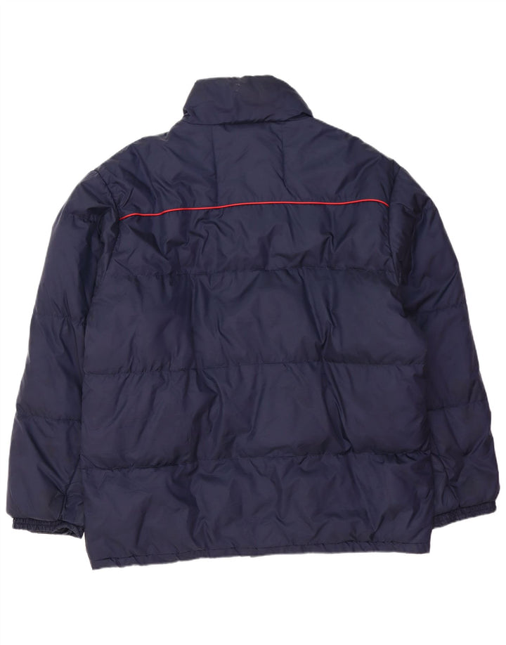 Fila Herren Wattierte Jacke UK 44 2XL Marineblau