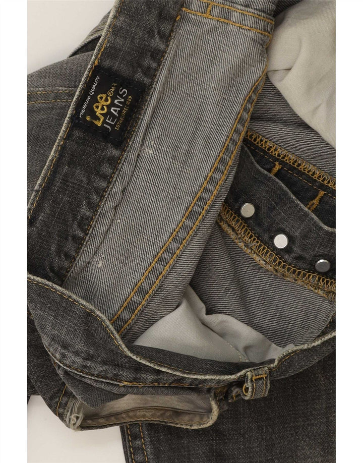Lee Damen Bootcut-Jeans W30 L34 Grau