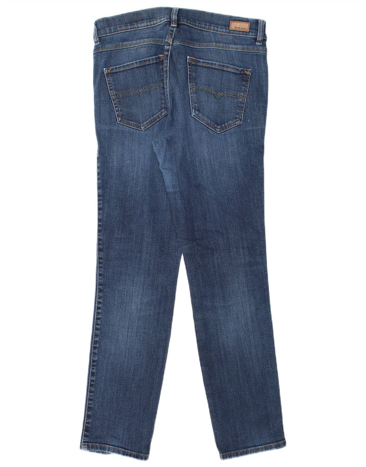 Diesel Damen Slim Jeans W29 L29 Blaue Baumwolle