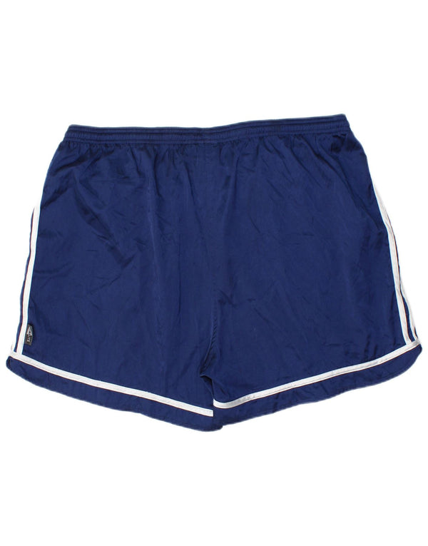 Adidas Damen Climalite Sport Shorts UK 22 2XL Marineblau Polyester