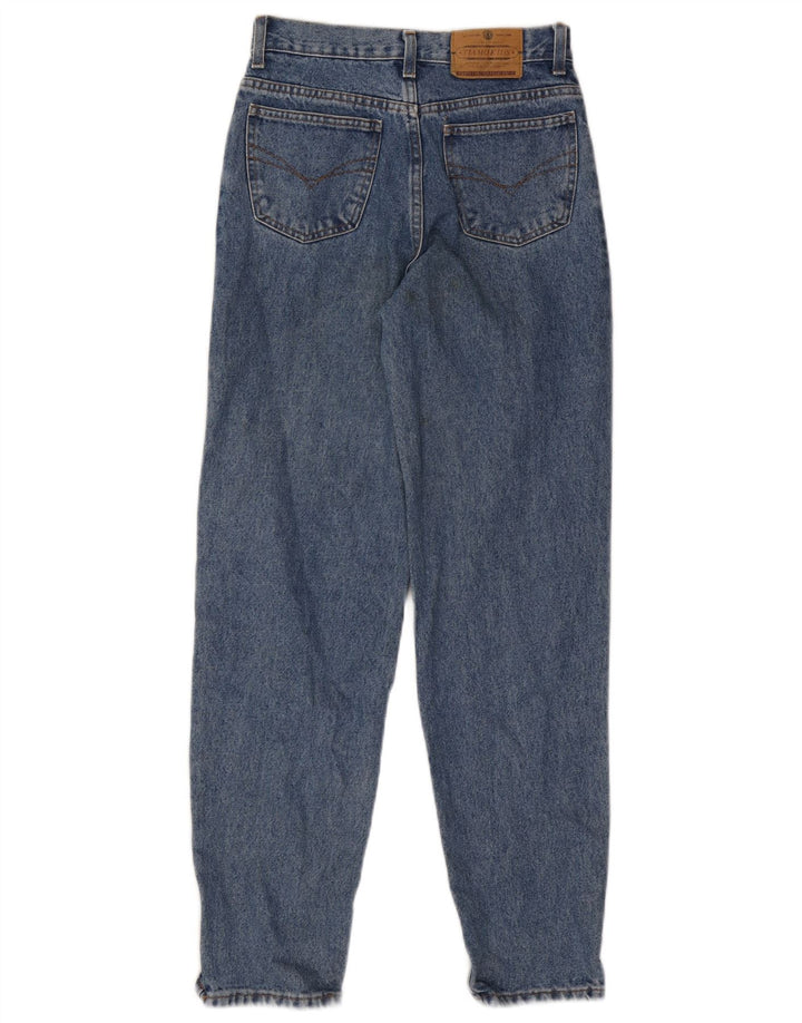 Vintage Damen Tapered Jeans W26 L29 Blau