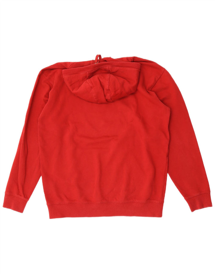 Vans Herren-Kapuzenpullover mit Grafik, groß, aus roter Baumwolle