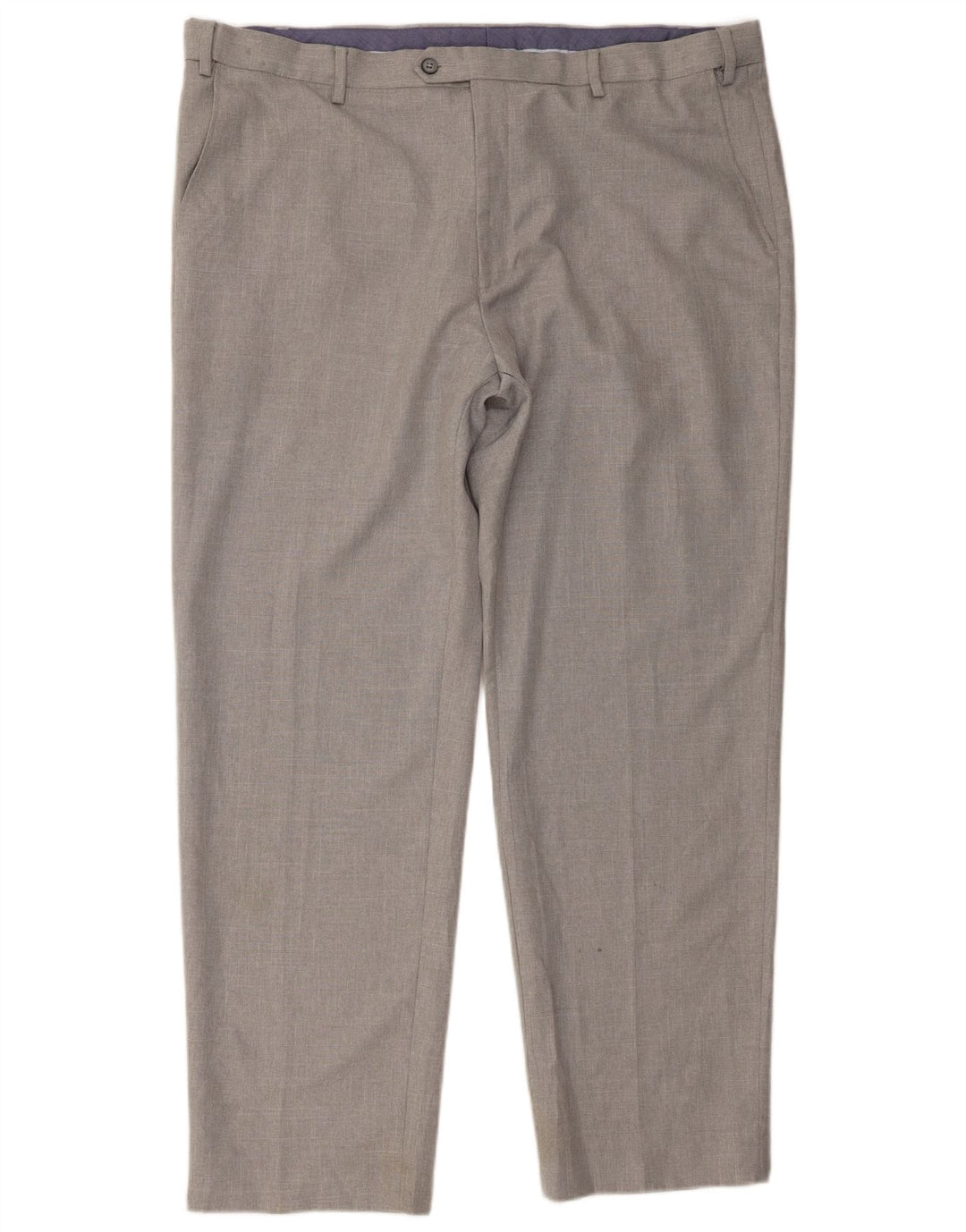 Marks & Spencer Herren-Anzughose, normal, W42, L31, grau, Polyester
