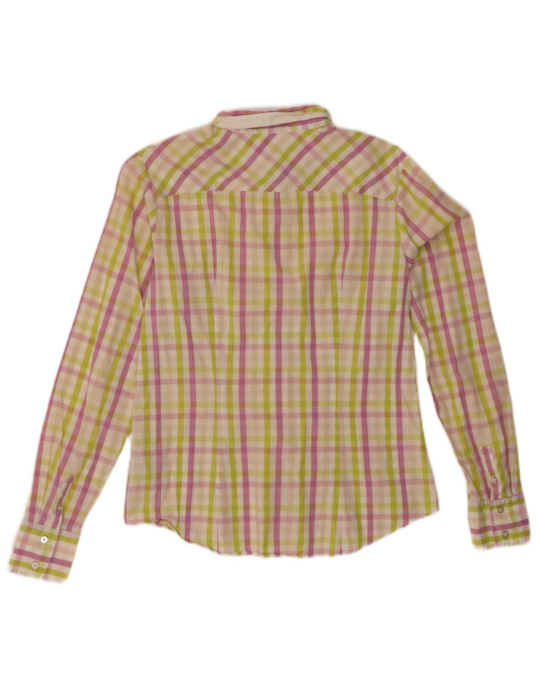 TOMMY HILFIGER Womens Shirt US 6 Medium Multicoloured Gingham Cotton