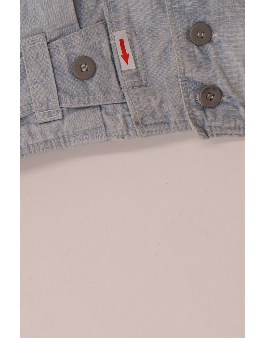 Vintage Herren Bomber Jeansjacke UK 36 Small Blue