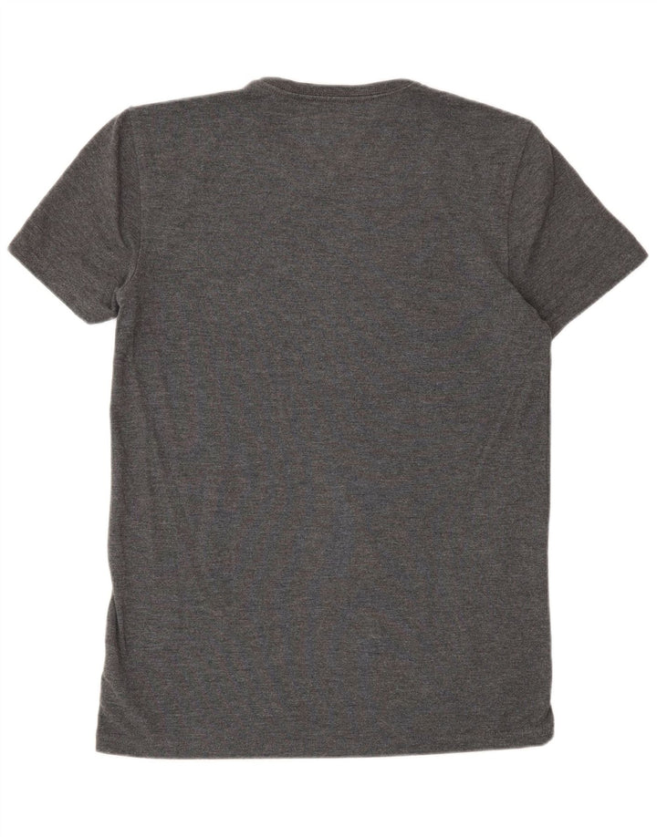 Tommy Hilfiger Herren T-Shirt mit Grafik, Mittelgrau