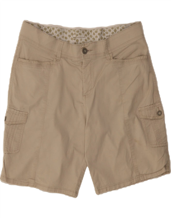 LEE Womens Cargo Shorts US 14 XL W34 Beige Cotton Vintage Lee and Second-Hand Lee from Messina Hembry 