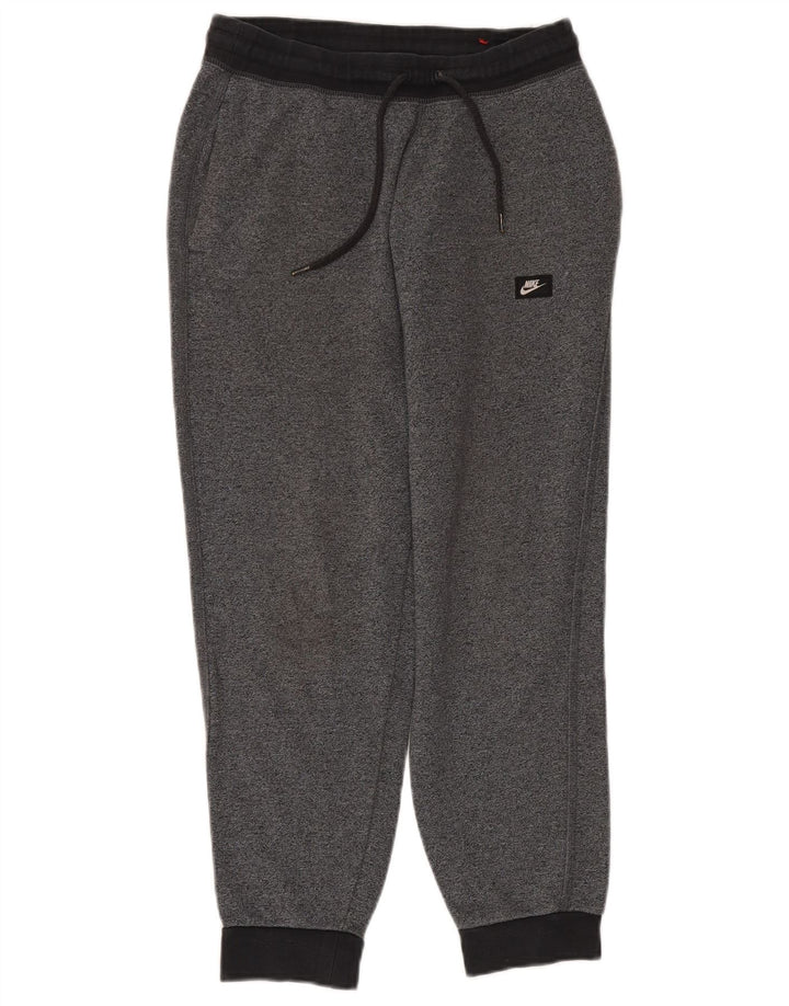 Nike Herren-Trainingshose, Jogginghose, Größe S, graue Baumwolle