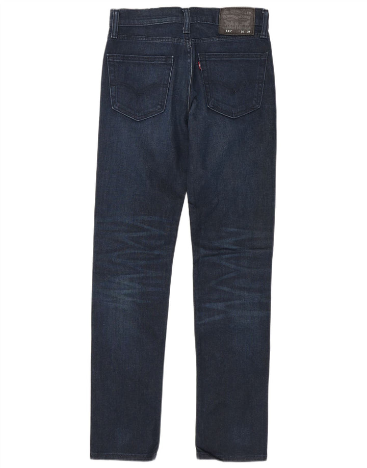 Levi's Herren 511 Slim Jeans W30 L34 Marineblau Baumwolle