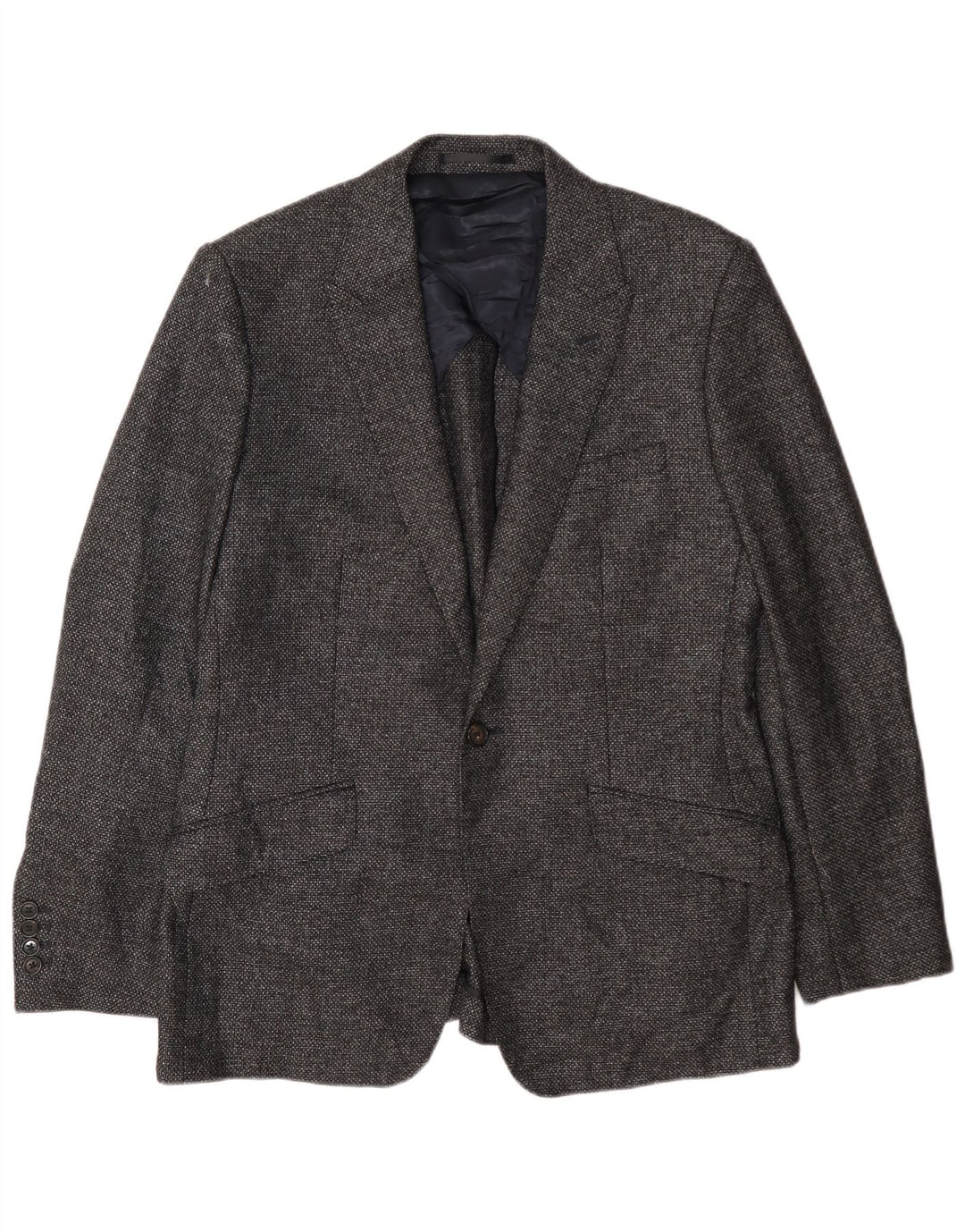 Reiss Herren-Blazer mit 1 Knopf, Gr. 36, Marineblau