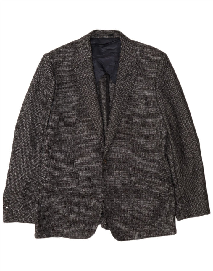 Reiss Herren-Blazer mit 1 Knopf, Gr. 36, Marineblau