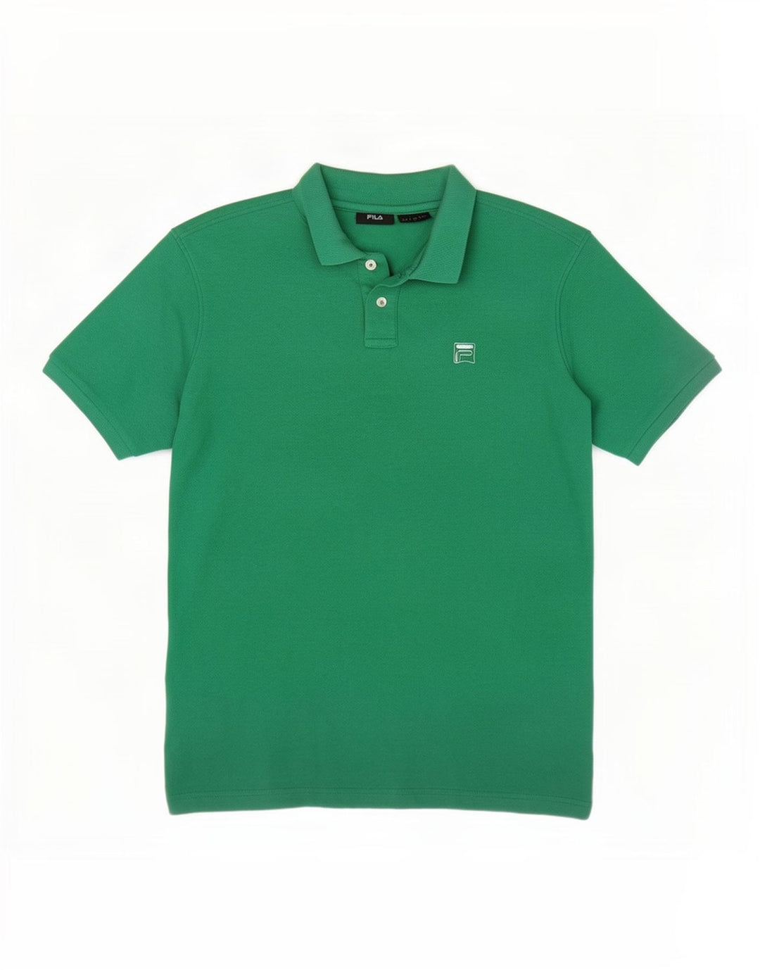 Fila Herren Poloshirt Große grüne Baumwolle