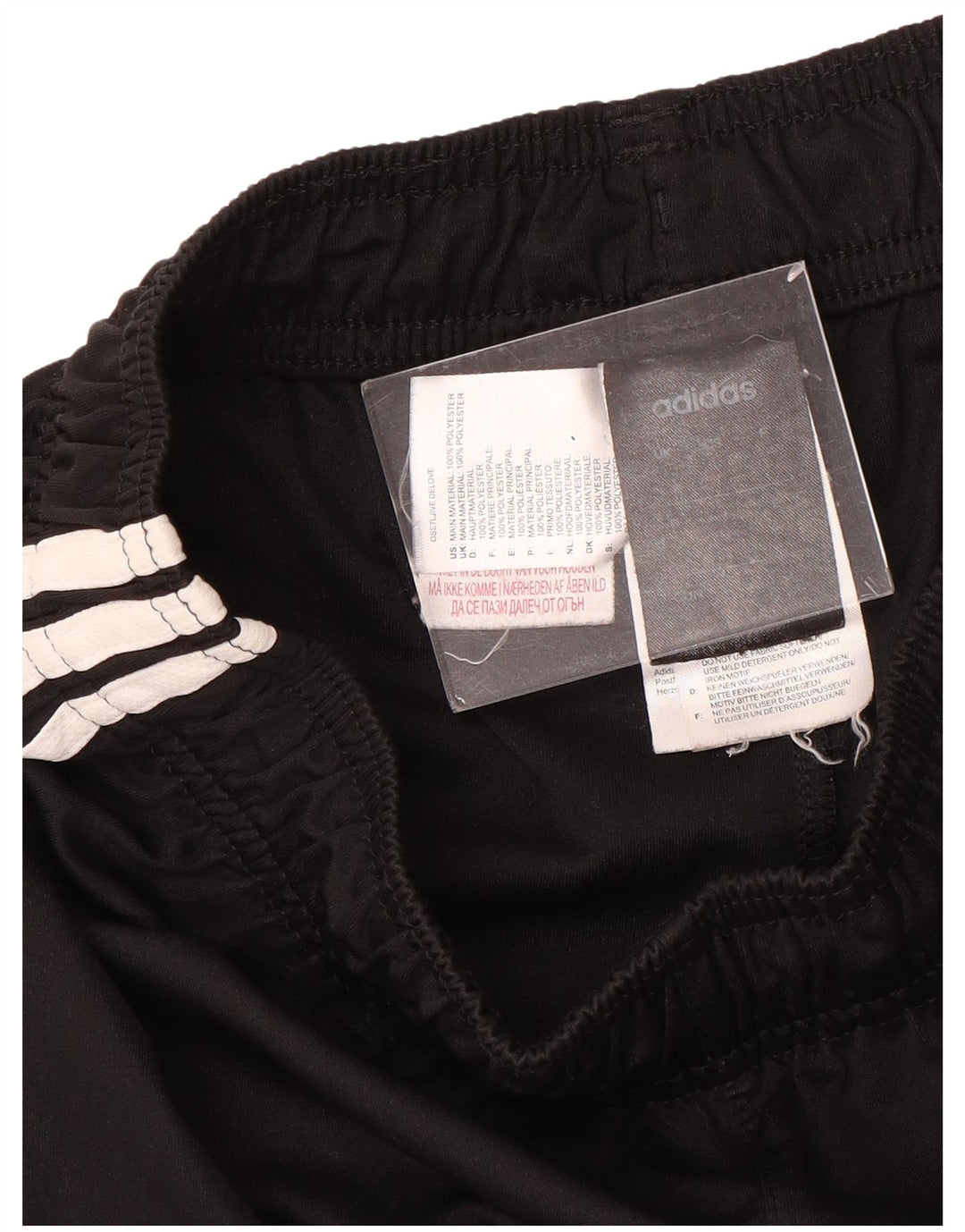 ADIDAS Sportshorts für Jungen, 13–14 Jahre, schwarzes Polyester