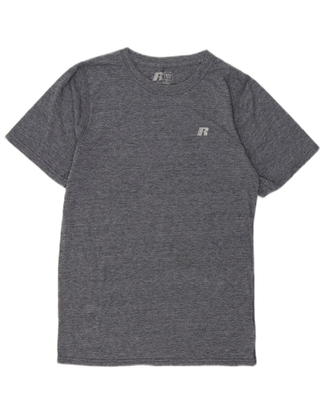 RUSSELL ATHLETIC Herren T-Shirt Top UK 34/36 Small Grau Polyester
