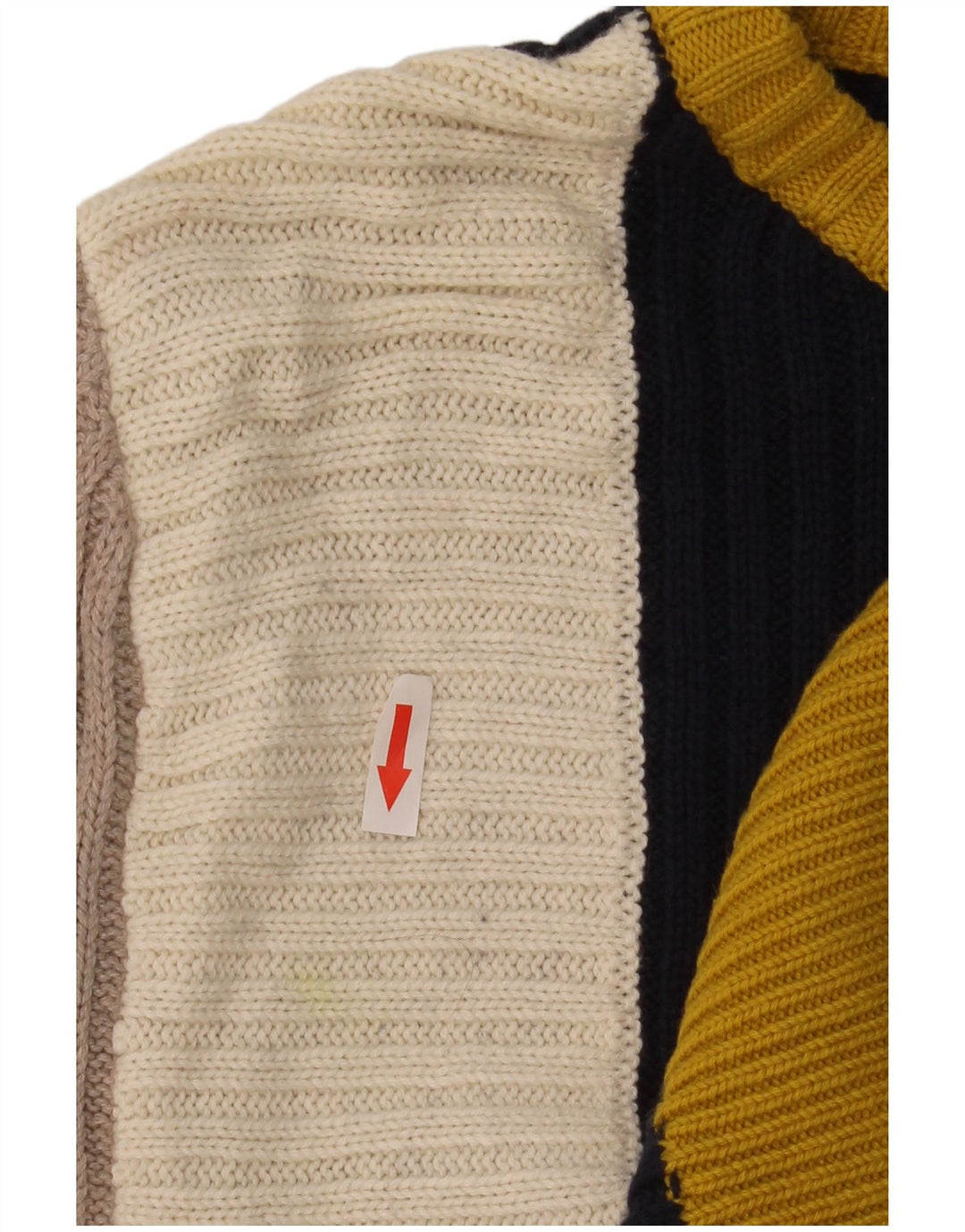 Marks & Spencer Damen-Pullover mit Rundhalsausschnitt, Gr. 14, mittelmehrfarbig
