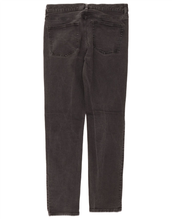Cos Herren Mid Rise Slim Jeans W32 L32 Graue Baumwolle