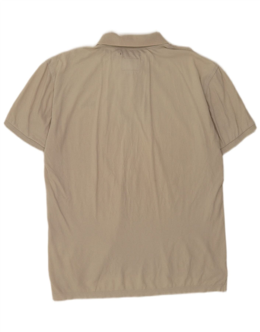 Woolrich Herren-Poloshirt mit normaler Passform, mittelbeige Baumwolle