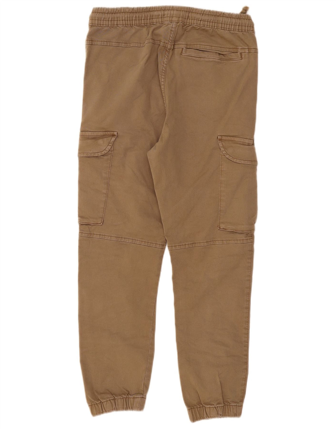 Zara Herren Crop Jogger Cargohose Small W30 L25 Beige