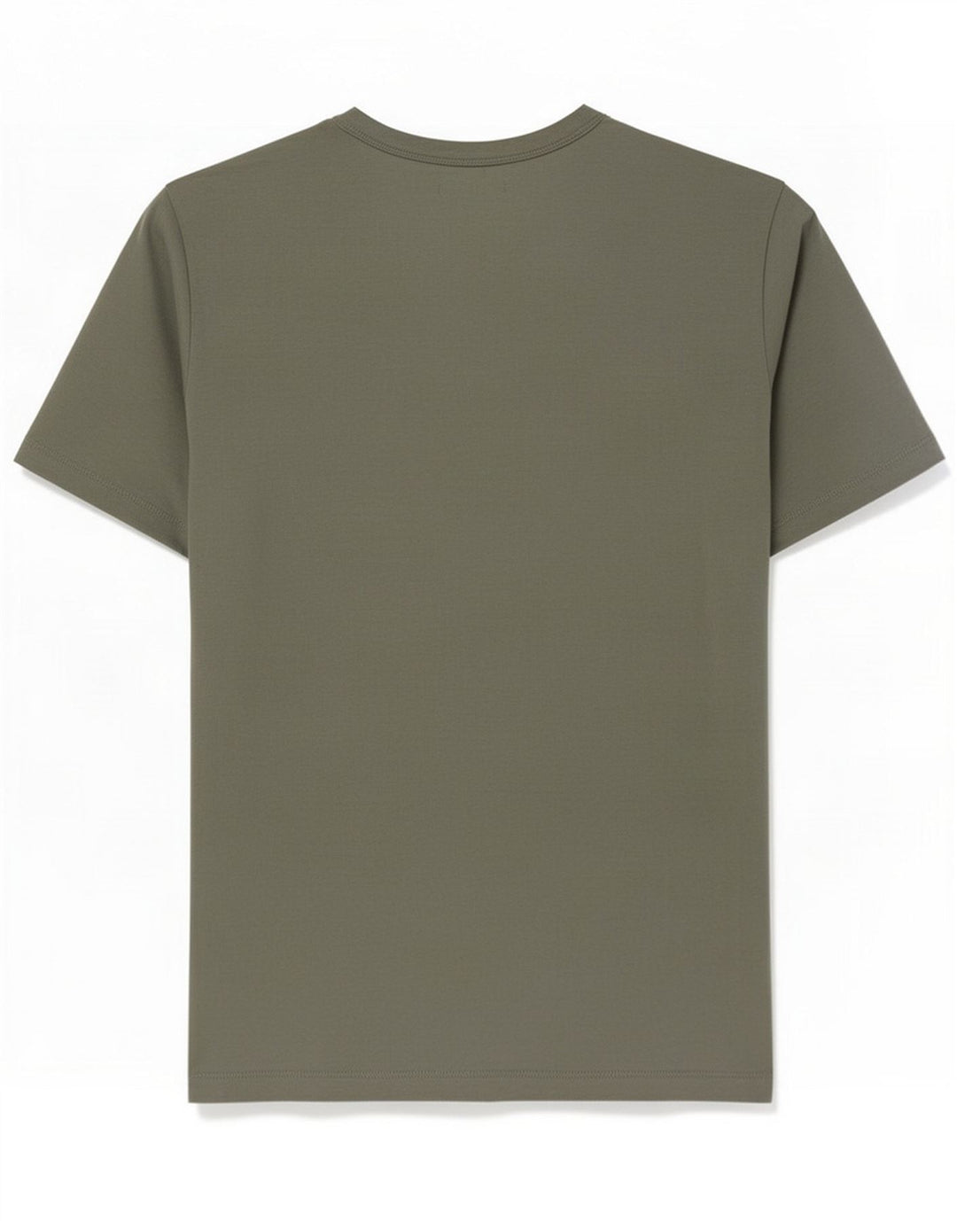 Cos Herren-T-Shirt mit normaler Passform, mittelgrüne Baumwolle