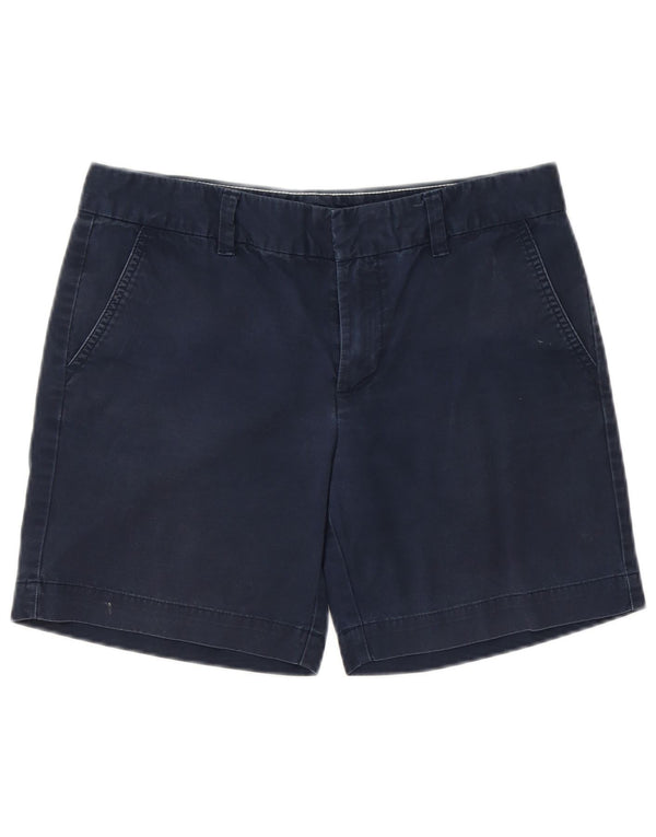 Tommy Hilfiger Damen Chino-Shorts US 6 Medium W32 Marineblaue Baumwolle