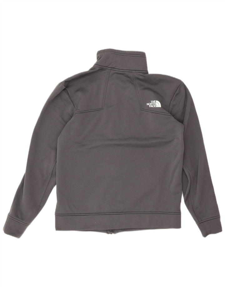 The North Face Herren-Trainingsanzug-Oberteil, Jacke, Größe S, Grau, Polyester