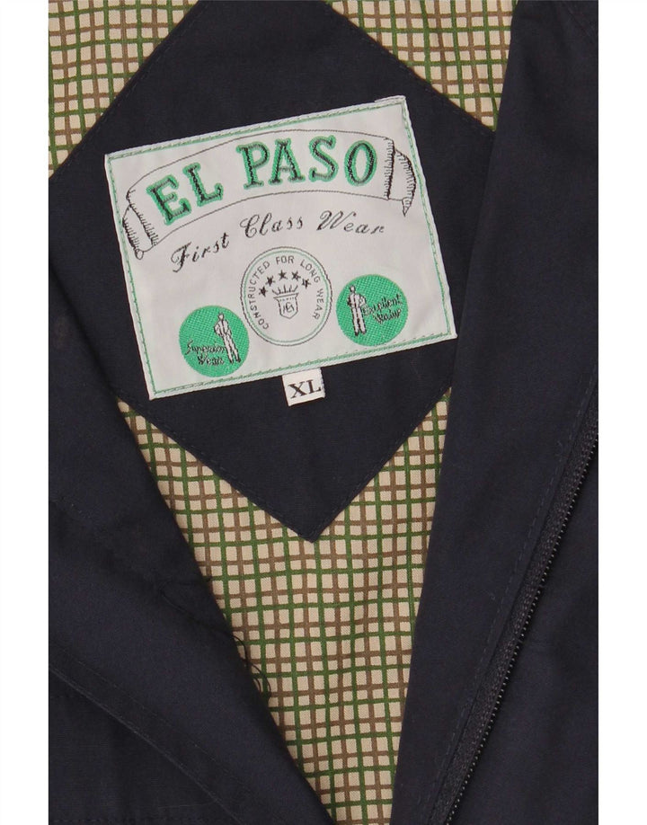 El Paso Herren Bomberjacke UK 42 XL Marineblau