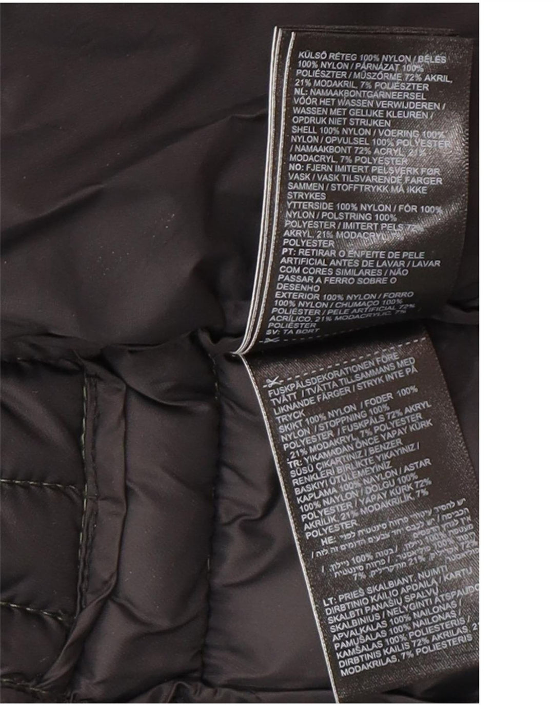 Superdry Wattierte Jacke mit Kapuze für Damen, UK 8, Small, grünes Nylon