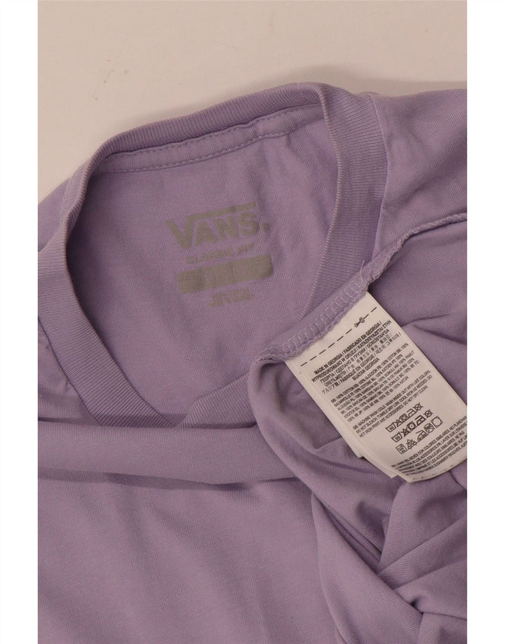 Vans Herren-T-Shirt mit klassischer Passform, mittelviolette Baumwolle