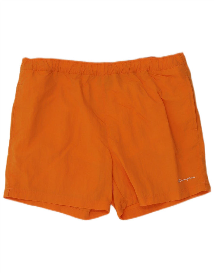 CHAMPION Herren Badeshorts 2XL Orange Polyamid
