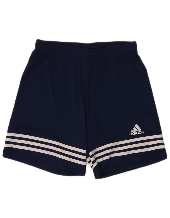 Adidas Herren Climalite Sport Shorts Medium Marineblau Polyester