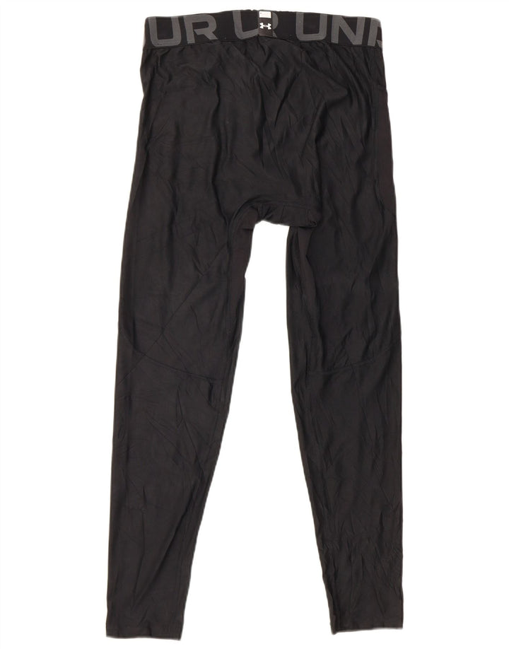 Under Armour Herren Heat Gear Grafik-Leggings, Größe L, Schwarz