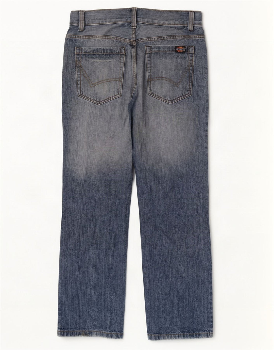 Dickies Herren Straight Jeans W33 L32 Blaue Baumwolle