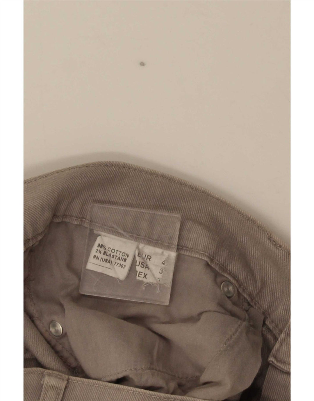 Zara Herren Slim Jeans W33 L33 Graue Baumwolle