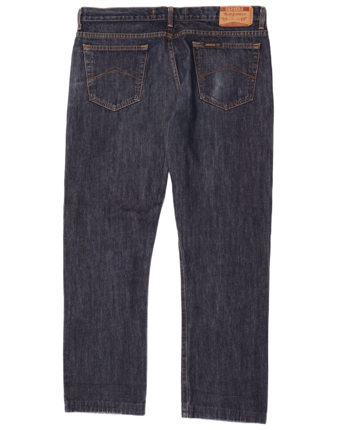 Carrera Herren 710 Straight Jeans W40 L32 Marineblau Baumwolle