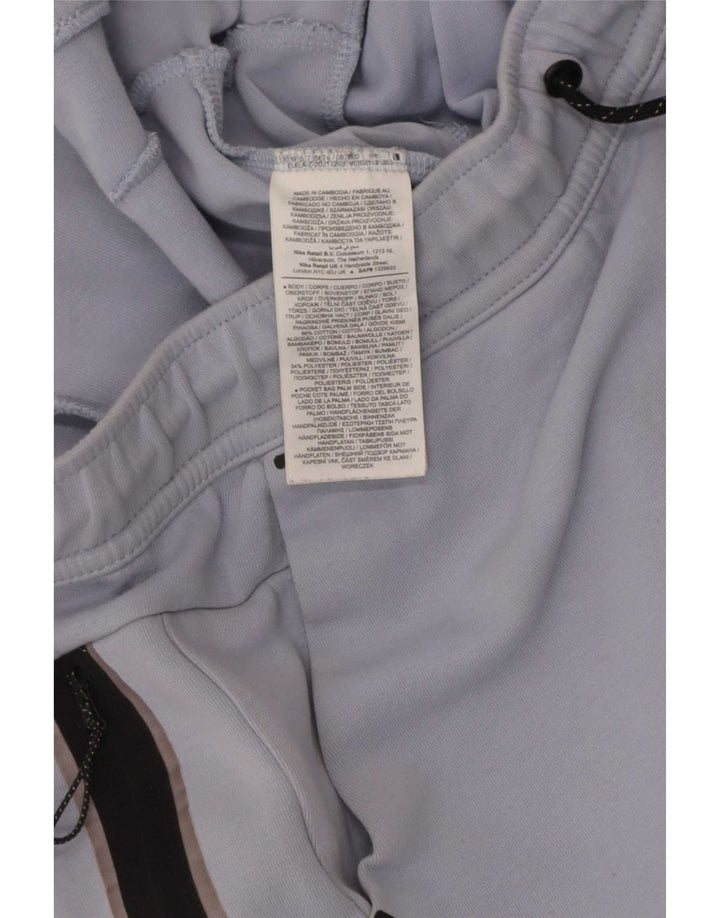 Nike Herren-Trainingshose, Jogginghose, Größe L, Blau, Baumwolle