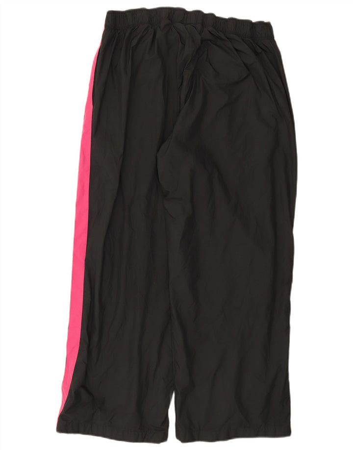 Nike Damen Crop Trainingshose UK 18 XL Graues Colourblock-Polyester