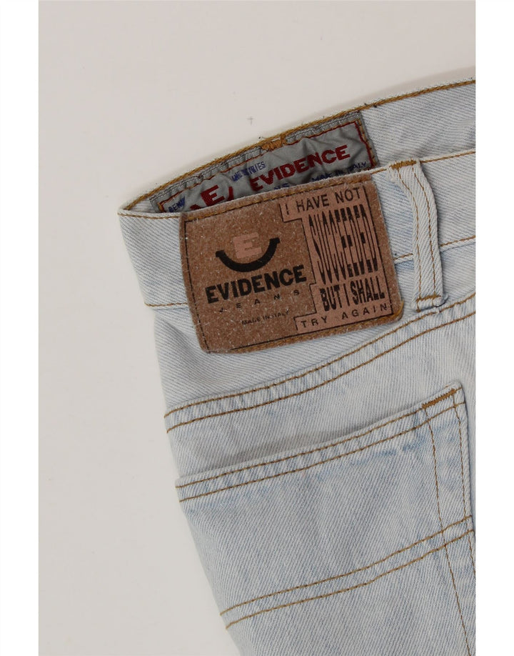 EVIDENCE Herren Jeansshorts W32 Mittelblau