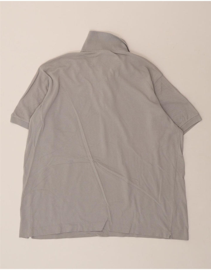 LACOSTE Mens Polo Shirt Size 7 2XL Grey Cotton Vintage Lacoste and Second-Hand Lacoste from Messina Hembry 