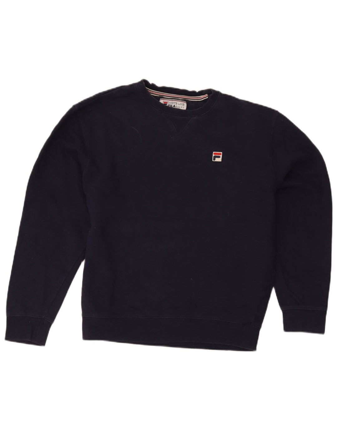 Fila Herren-Sweatshirt-Pullover, mittelmarineblaue Baumwolle