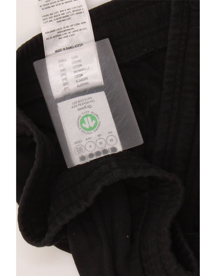 Diadora Herren-Sportshorts, Mittelschwarz, Colourblock-Baumwolle