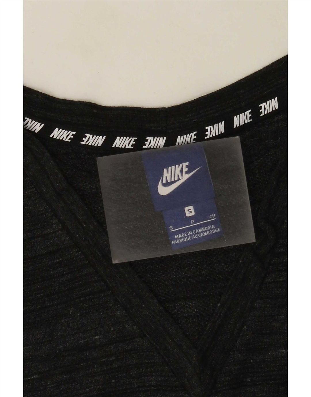 Nike Damen Weste Top UK 10 Small Grau meliert