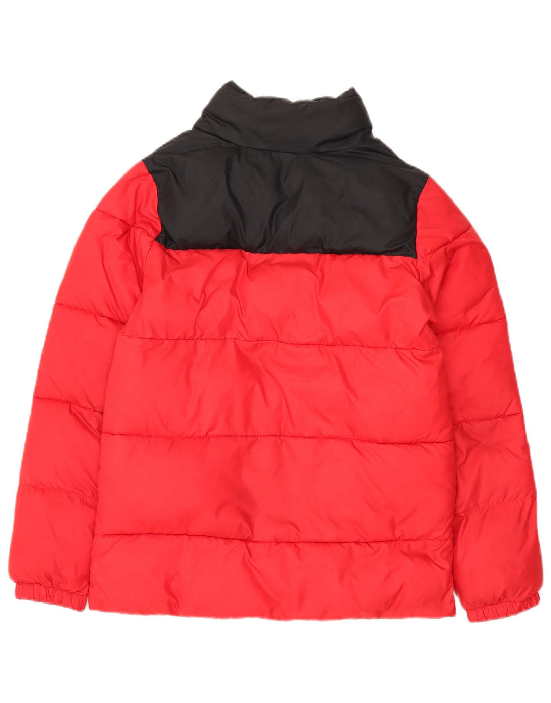 Columbia Wattierte Jacke für Jungen, 14–15 Jahre, groß, rotes Farbblock-Polyester